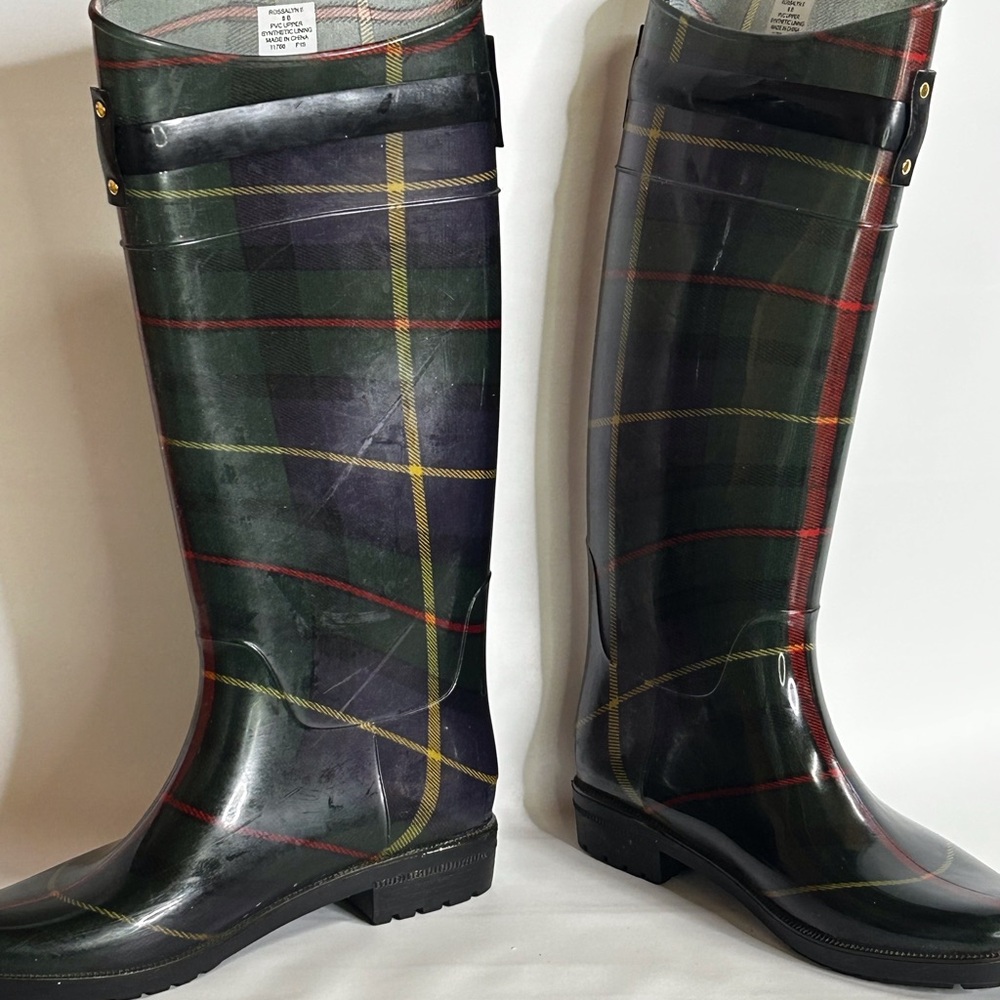 Lauren Ralph Lauren Plaid Rain Boots - plaid - Picture 2 of 8